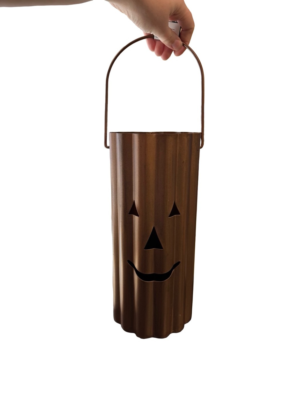 46 / Smith & Hawken Jack O Lantern Luminary Lantern 5.5”x12”